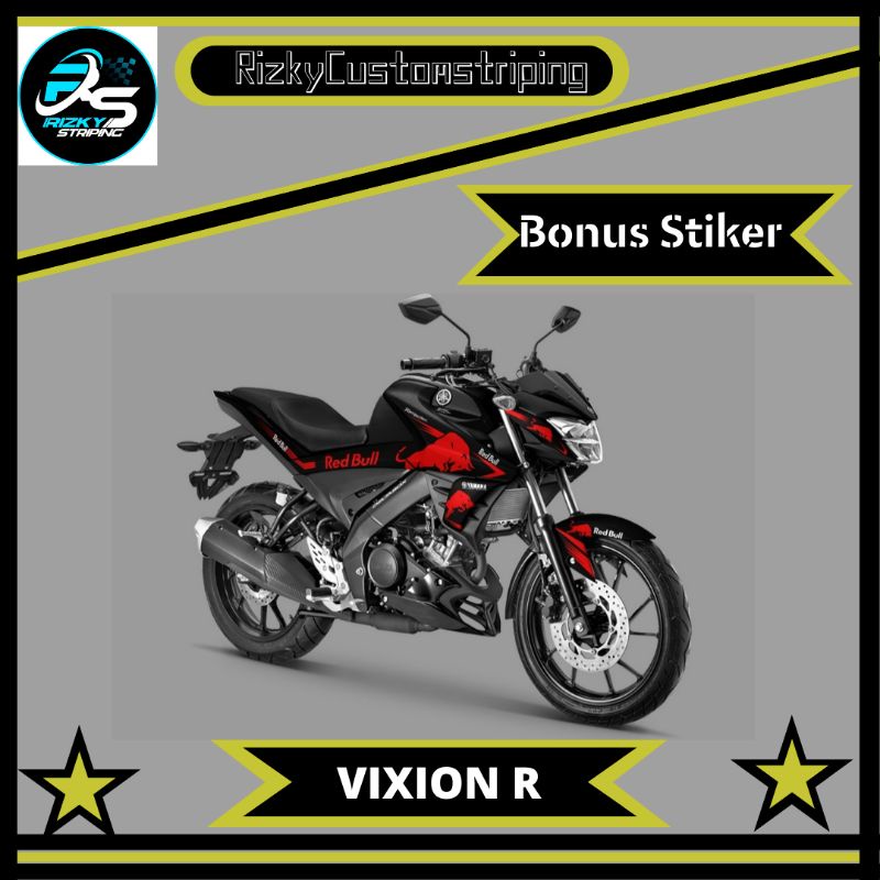 STRIPING VARIASI YAMAHA VIXION R # YAMAHA VIXION R  REDBULL VARIASI#