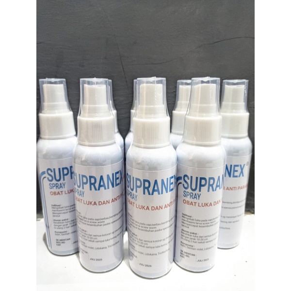 SUPRANEX 120ML SPRAY OBAT LUKA DAN ANTI PARASIT