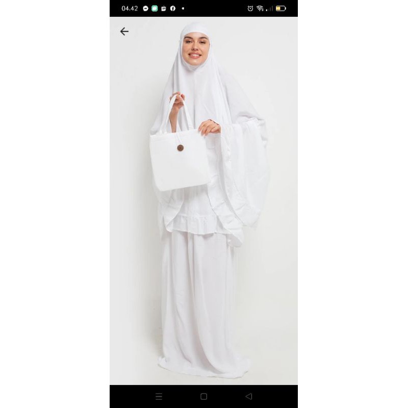 mukena zammira originan