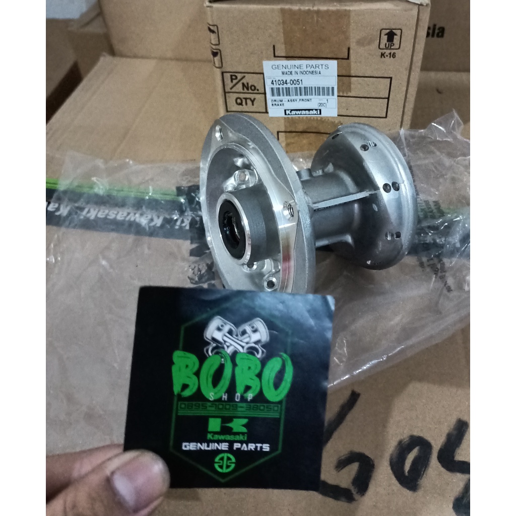 tromol roda depan klx250 klx 250 original