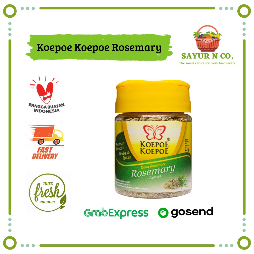 

KOEPOE KOEPOE Rosemary Kering 23gr | Sayur N Co Bekasi