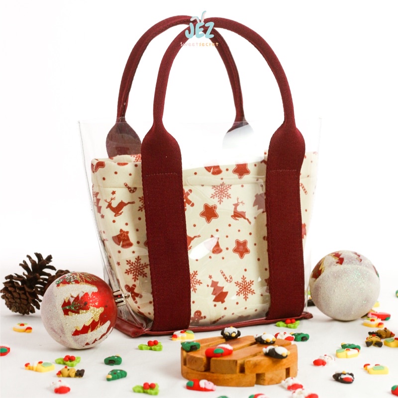 TAS NATAL HAMPERS HADIAH KADO NATAL CHRISTMAS XMAS NEW YEAR TANUN BARU ULANG TAHUN BIRTHDAY BRIDESMAID