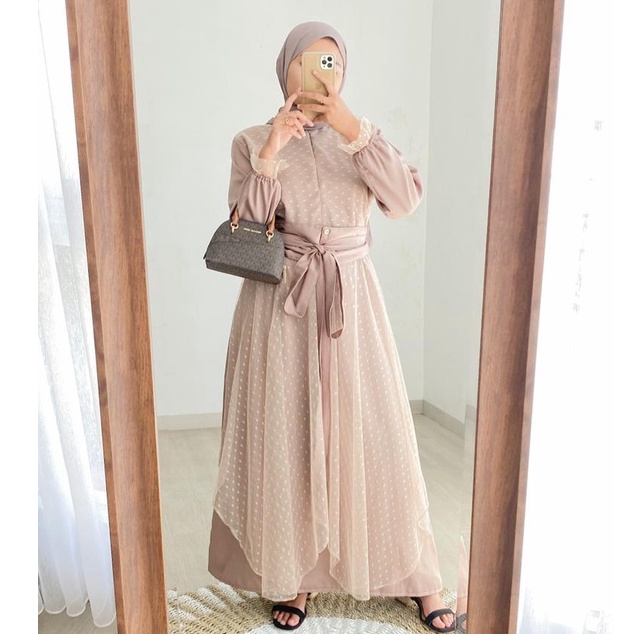 ANASTASYA MAXI - MAXI DRESS JUMBO- DRESS MURAH - GAMIS - DRESS MUSLIM