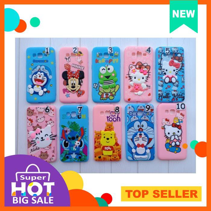 Soft Case 3D Karakter Samsung J3 2015 / 2016 Silikon/ High Quality Kode A - Casing & Covers