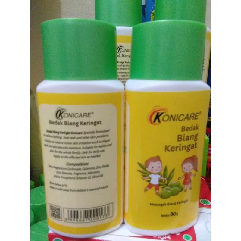 Konicare bedak biang keringat 80 gram/ biang keringat/ gangguan kulit