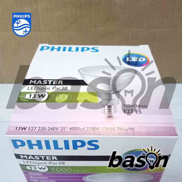 PHILIPS MASTER LEDspot D 13W 927 PAR38 LED 25D  - Dimmable