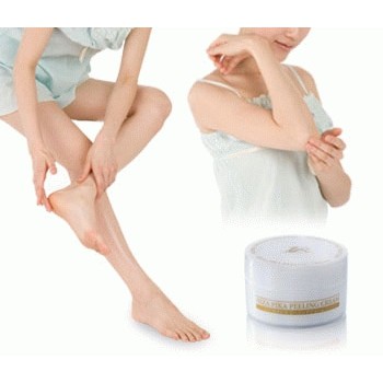 TBI HIZAPIKA PEELING CREAM - Putihin Siku, Lutut, Tumit