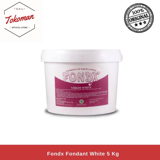 

Cuci Gudang Awal Tahun Fondx Fondant Virgin White 5 kg Cuci Gudang Awal Tahun