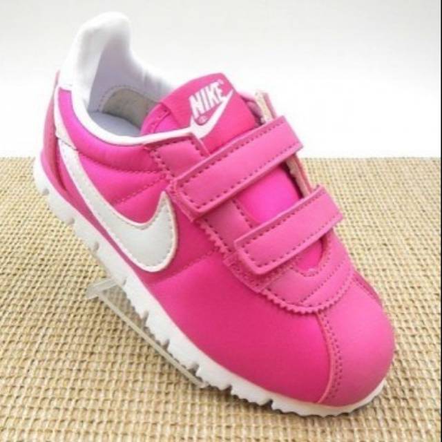 Sepatu Anak Import Premium Nike FREE Kids White Pink