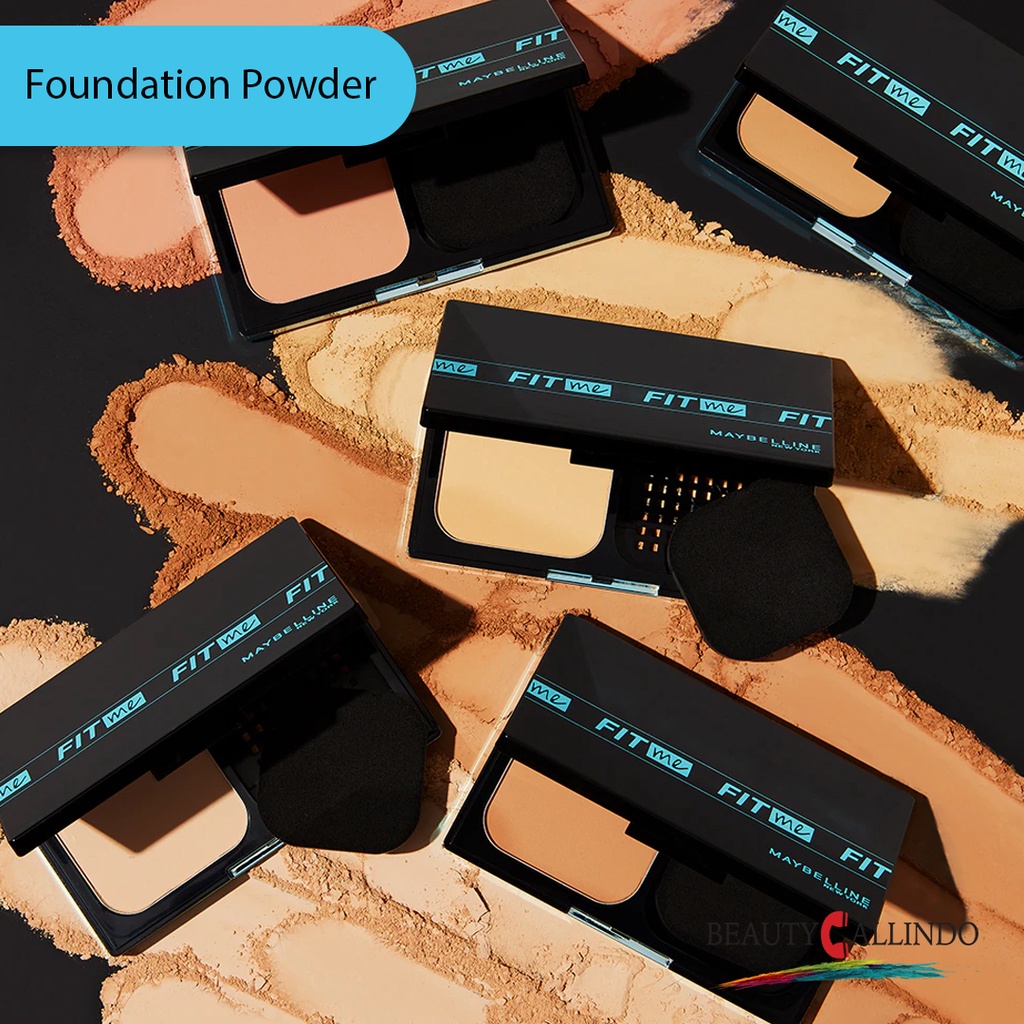 Maybelline Fit Me Matte + Poreless 24H Oil Control Powder Foundation
