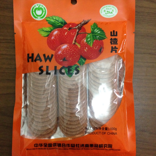 

manisan haw slices 100 g permen haw makanan imlek