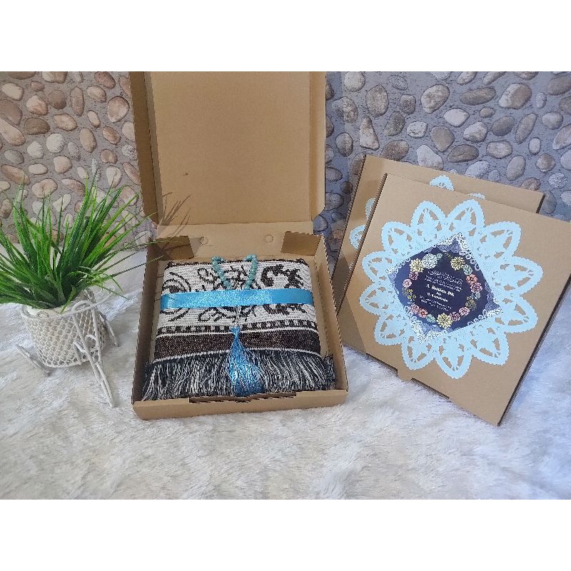Souvenir Tahlilan Sajadah Peci Yasin