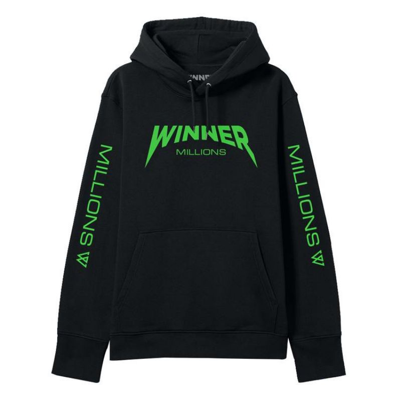 HOODIE JUMPER WINNER MILLIONS DISTRO-SWEATER WINNER MILLIONS MURAH
