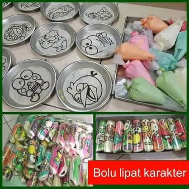 loyang kue bolu lipat pizza mini 12 cm