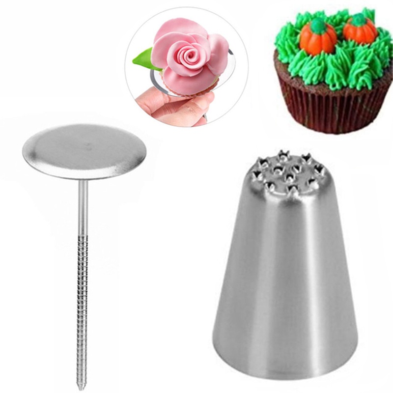 Alat Nozzle Kepala Krim Rumput Untuk Dekorasi Kue Cupcake