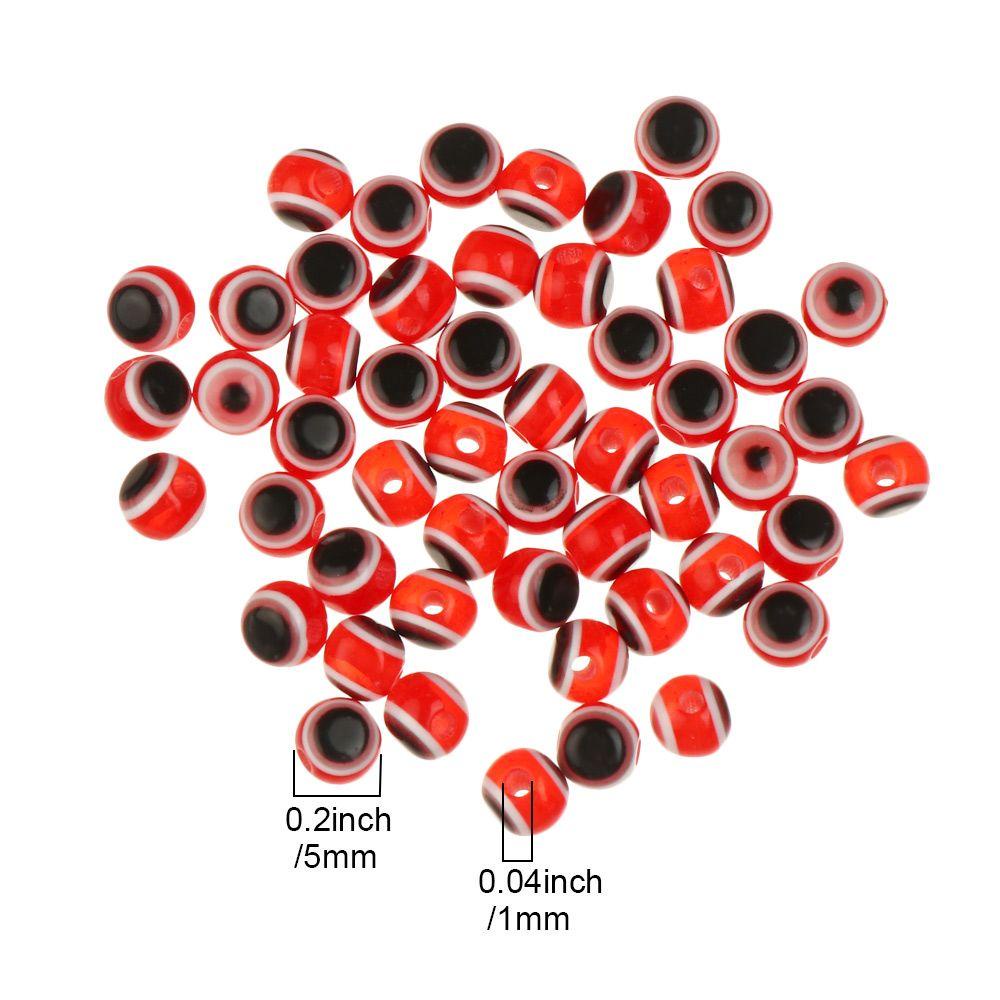 TOP 50pcs Manik-Manik Memancing Bulat Pelampung Pelampung Ringan Memikat Tackle