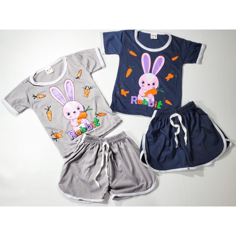 baju anak karakter kartun KELINCI RABBIT