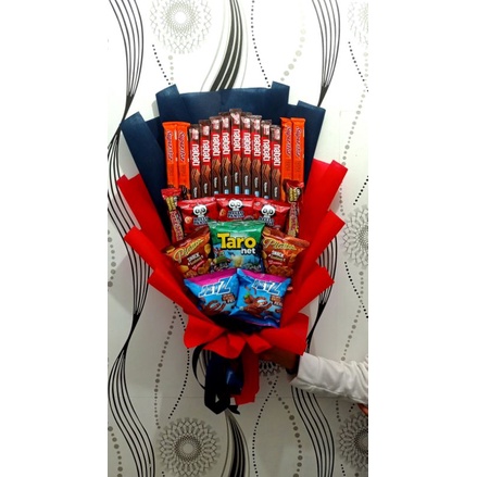 

Buket snack mix