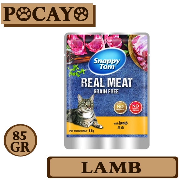 Snappy Tom Pouch Lamb 85gr