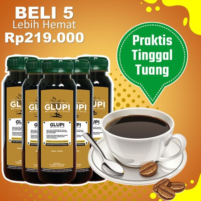 

[PAKET 5 BOTOL GLUPI] GULA AREN CAIR BROWN SUGAR TERBAIK UNTUK KOPI CD364512ZX