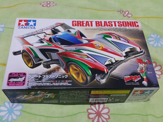 Tamiya mini 4WD Great Blast Sonic # 19446