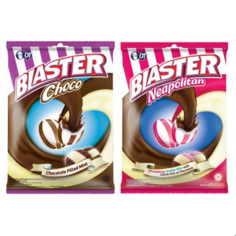 

BLASTER Permen Belang With Chocolate Netto 2,5 gram (1 pcs x 50 pcs)