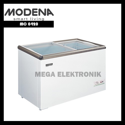 Modena MC 0420 Sliding Glass Freezer Box 420 Liter
