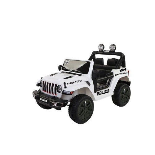 SUPER JEEP POLICE Yukita 938 (NON PAINT) - Mainan Anak Maenan Mobil Polisi Aki Abdi Negara Keren