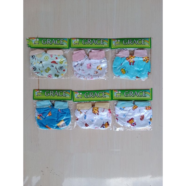 3pcs Sarung tangan bayi GRACE