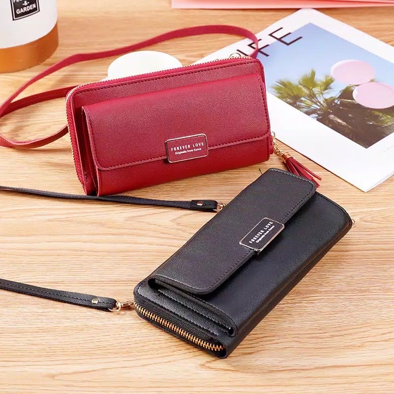 dompet panjang selempang dompet hp dompet handphone high quality php import wallet