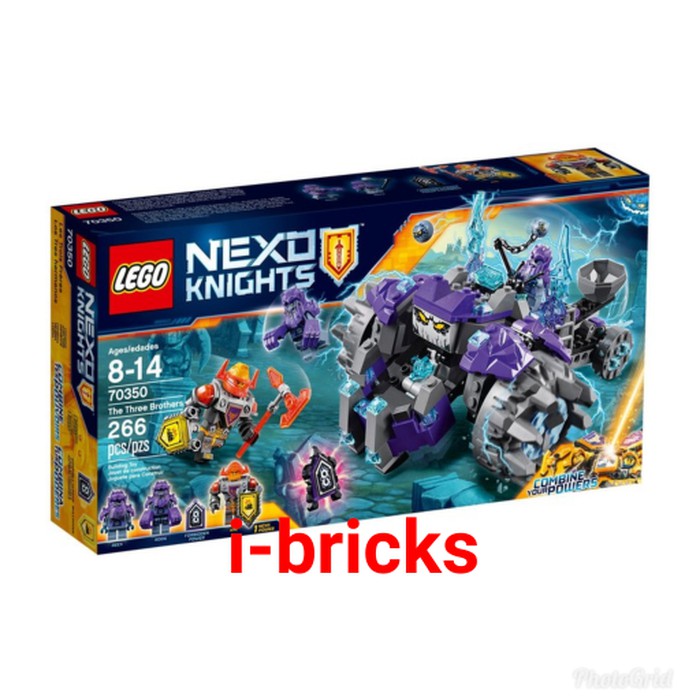 Dijual  lego nexo knights 70350 The three brothers  Diskon