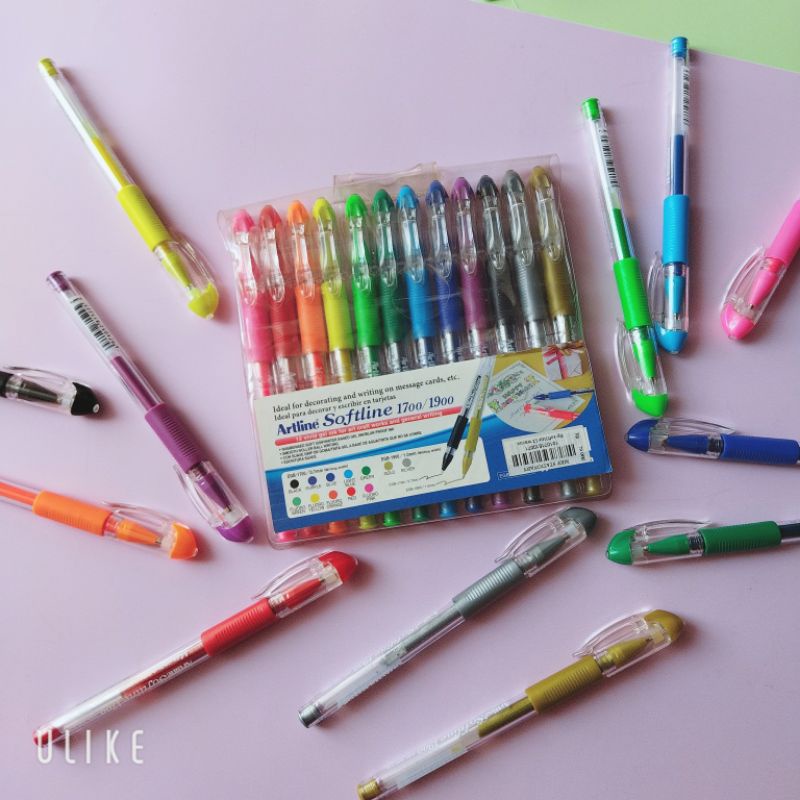 

BOLPEN GEL WARNA 1mm ARTLINE SOFTLINE 12 warna ARTLINE SOFTLINE
