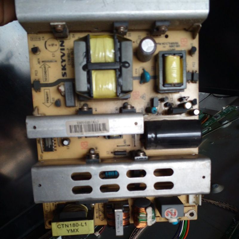 psu power supply tv polytron plm 32m11
