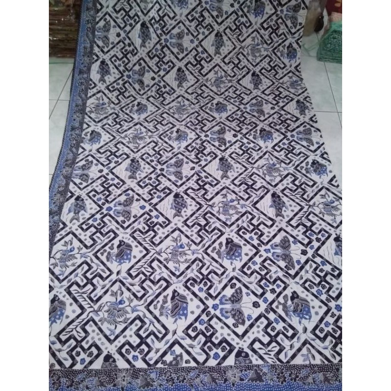 kain batik tulis canting alusan (jenis kain katun)