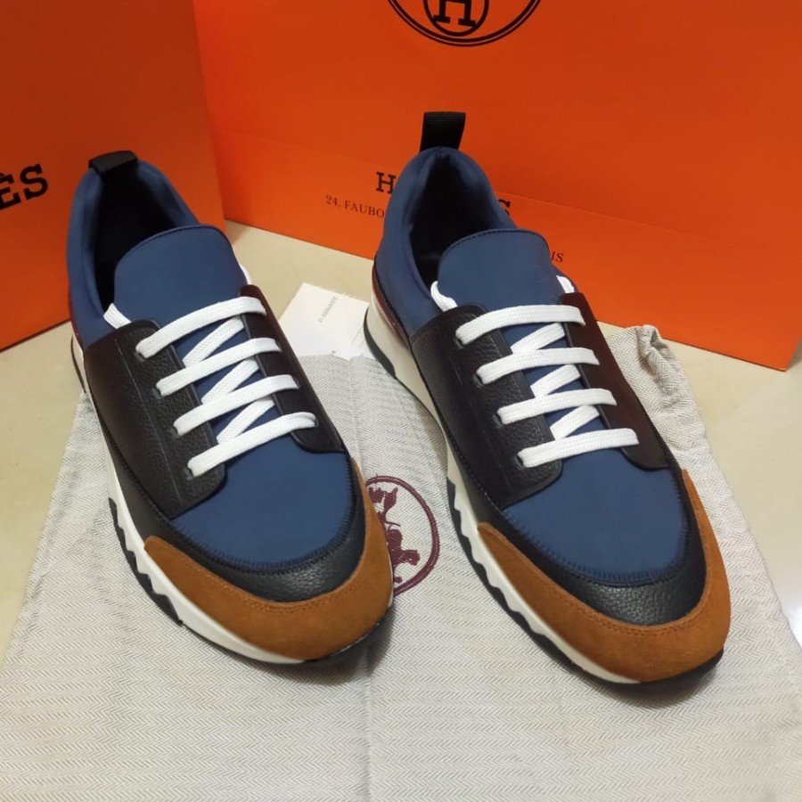 sepatu pria sneaker run away mirror quality men shoes run away cowok type lv zbc345herme