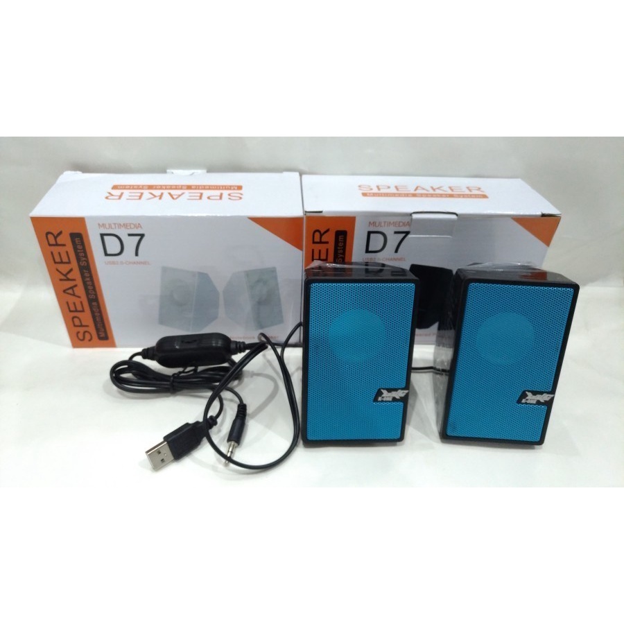 K-One D7 Speaker KomputerPortable Multimedia USB Mini