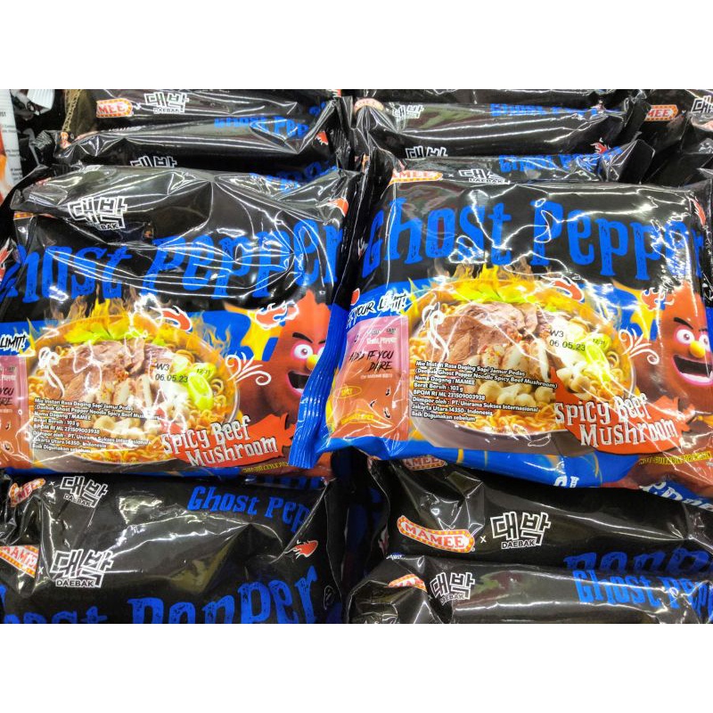 

MIE GHOST PEPER SPICY BEFF MUSHROOM
