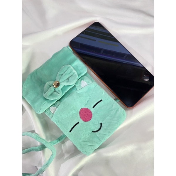 TAS ANAK BT21/TAS SLEMPANG TUTUP MAGNET BT21/TAS HP SLEMPANG BT21