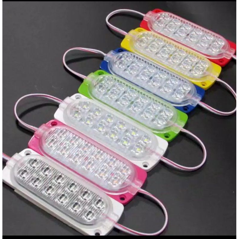 Lampu LED 12 mata 24 volt