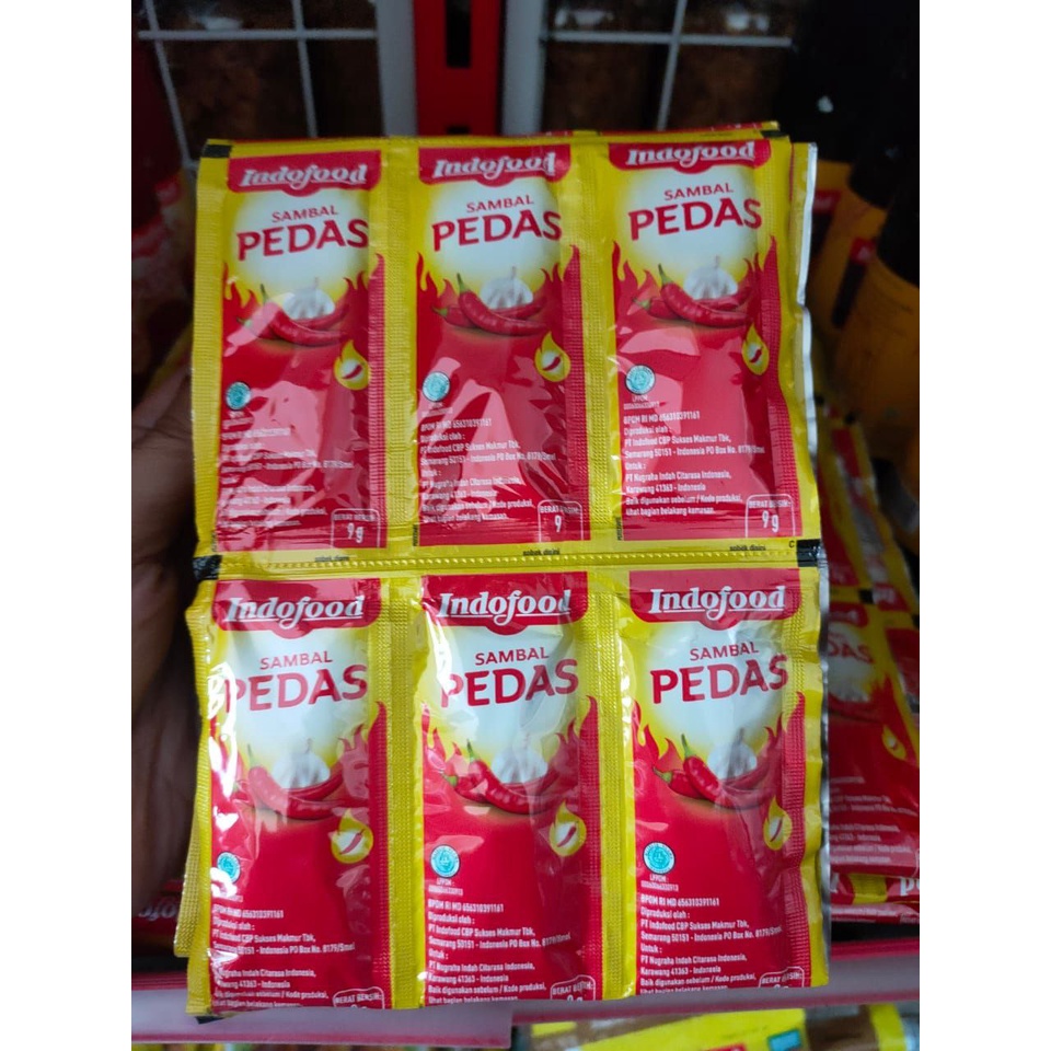 

[PGO] [ECER 1 PCS] INDOFOOD SAMBAL PEDAS