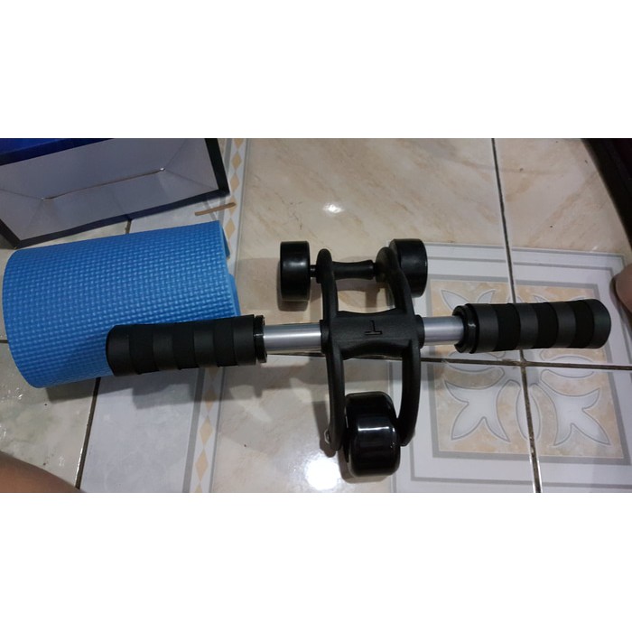 ALAT PUSH UP FOLDING ABDOMINAL WHEEL | Shopee Indonesia