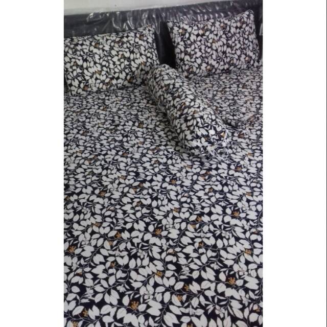 Sprei Esra motif daun bunga kecil