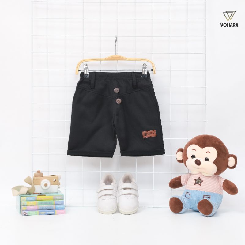 1-8 tahun LUI PANTS Celana Pendek Anak Kancing Celana Anak BASIC Celana Anak Unisex