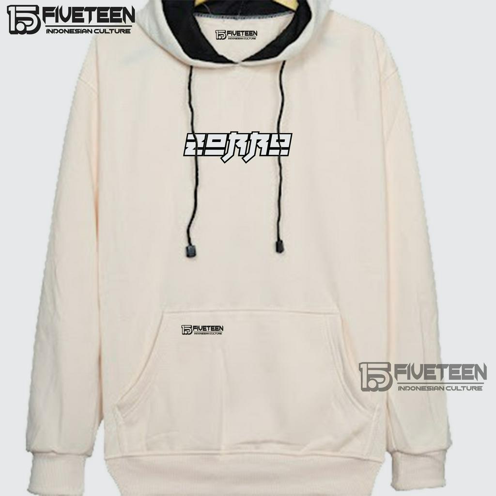 sweater hoodie pria distro original brand 15fifteen warna crem keju list sablon depan belakang zorro hoodie cowok terbaru 2023 jaket wanita bahan tebal suwiter buat anak remaja10