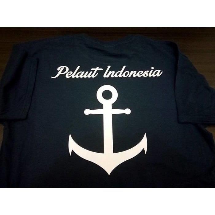 Kaos Tshirt Baju Combed 30S Distro Pelaut Indonesia Nelayan