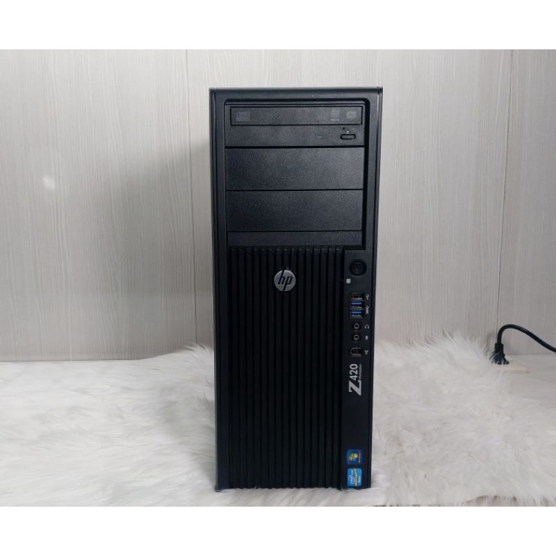 Paketan Server Hp Z420 Xeon E5-1620V2 Ram 16gb Ssd 256gb Hdd 500gb Vga 1gb