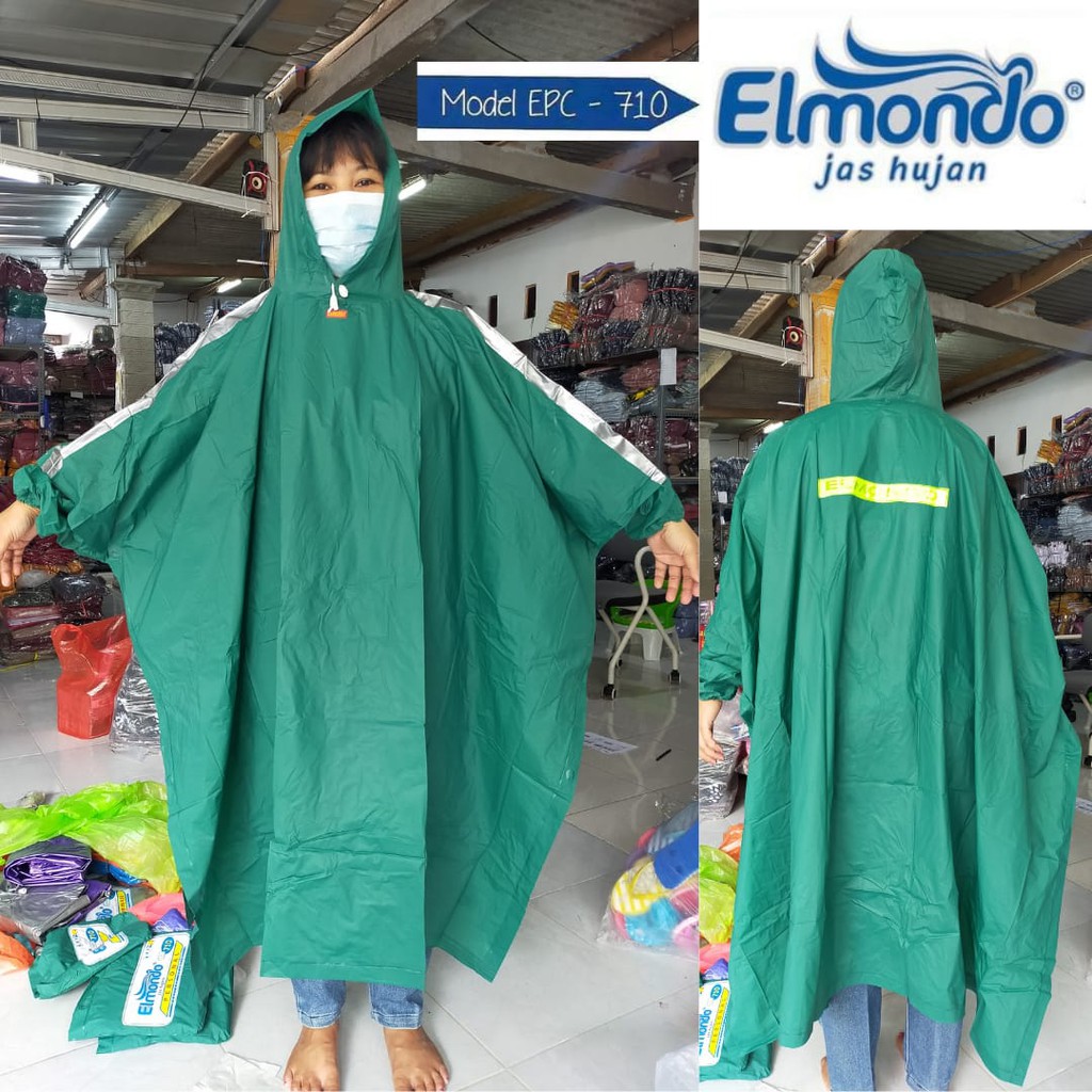 KS ELMONDO Jas Hujan Poncho Lengan Personal EPC-710 Berkualitas