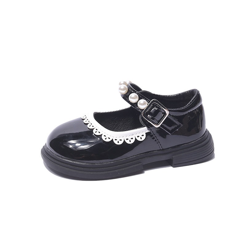 Glorykidz SH2243 Sepatu pesta anak perempuan mutiara Natal flat shoes flatshoes ringan sol karet mutiara usia 0 - 6 tahun Size 21-30