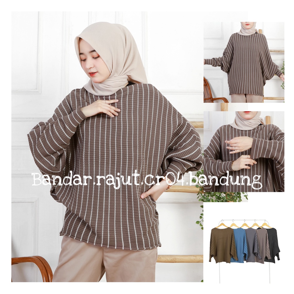 BATWING RAJUT OVERSIZE STRIPPY COMBO