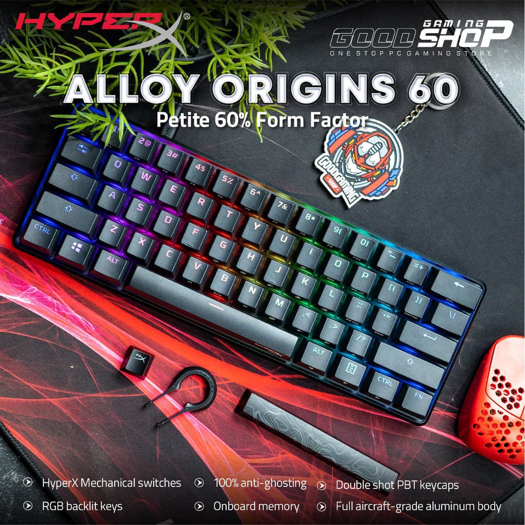 HYPERX Alloy Origins 60 Mechanical - Gaming Keyboard